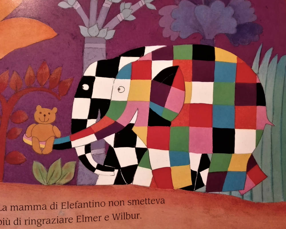 Elmer, elefante variopinto. 