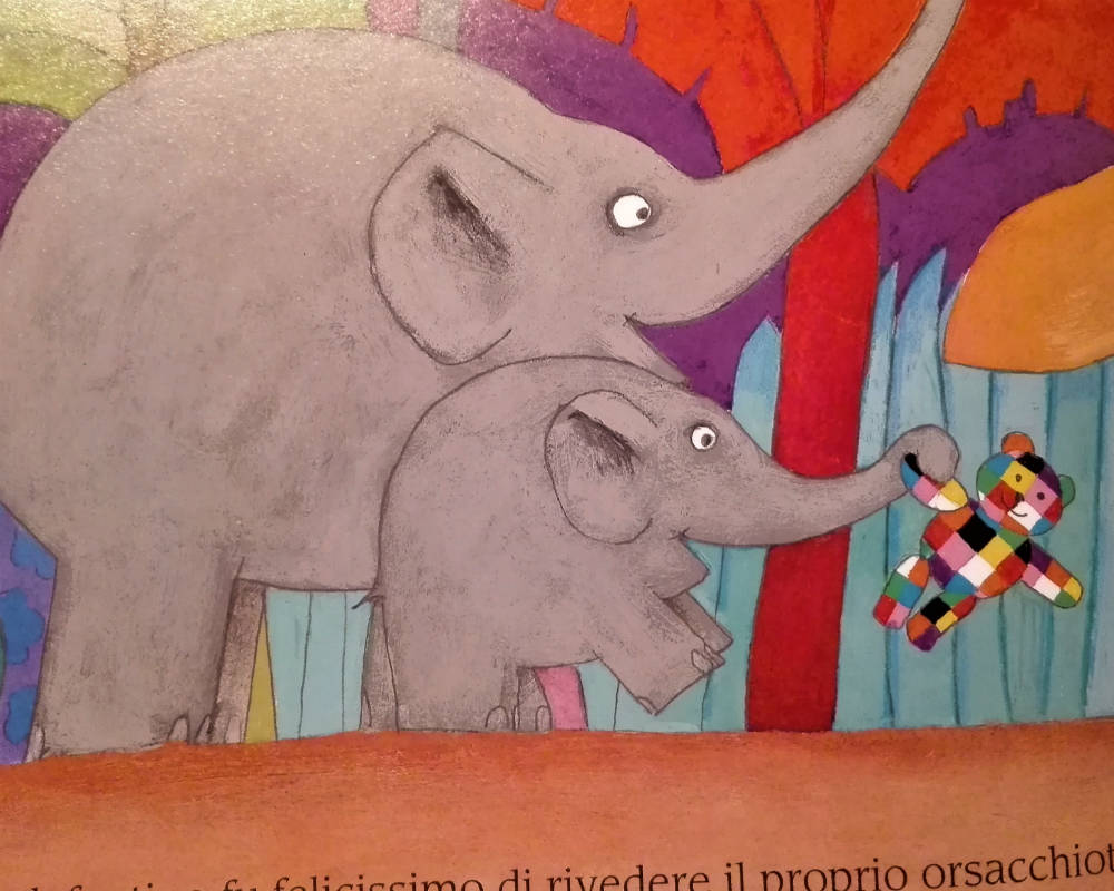 Elmer, l'elefante variopinto. - Il Soffiasogni